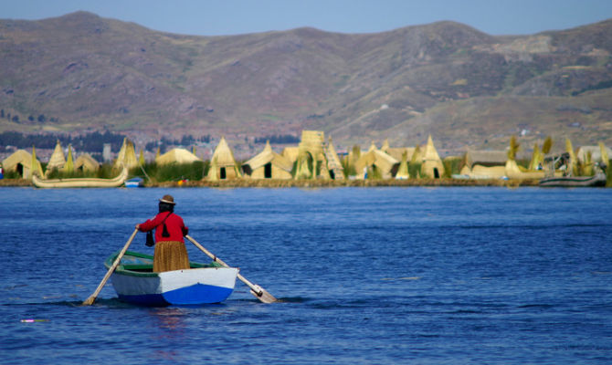 Lago Bolivia Perù