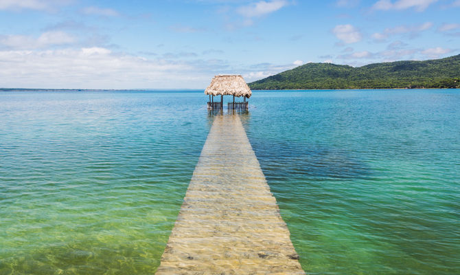 lago Petén Itzá, Guatemala