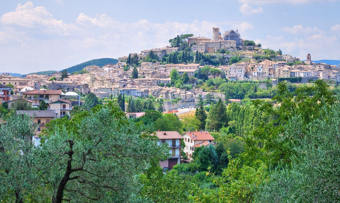 Panorama di Amelia