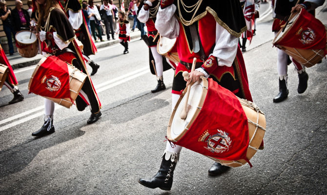 Corte storico della Fiera di Alba