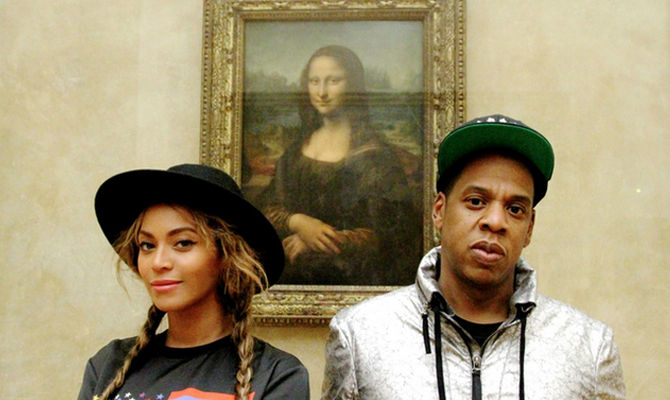 Louvre, Beyonce e Jay Z<br>