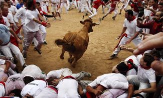 Pamplona: i tori di San Firmino 2012