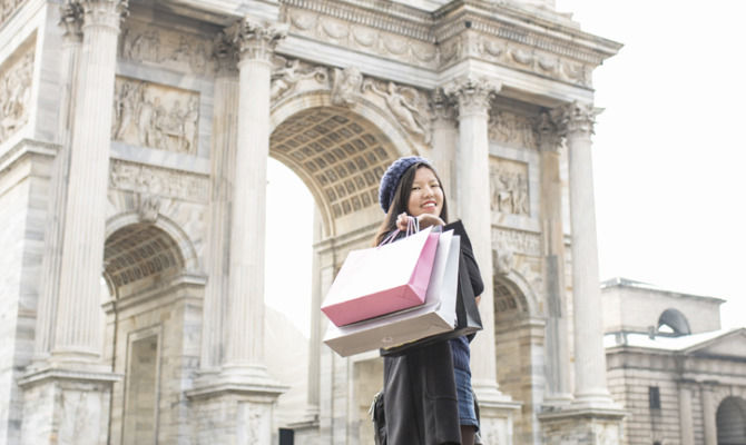 Shopping a Milano<br>