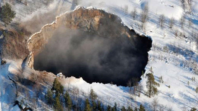 Sinkhole in Svezia