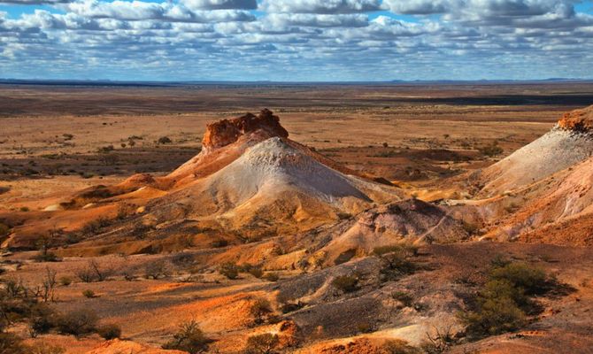 Paesaggio di Coober Pedy