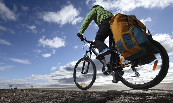 Viaggiare in bicicletta