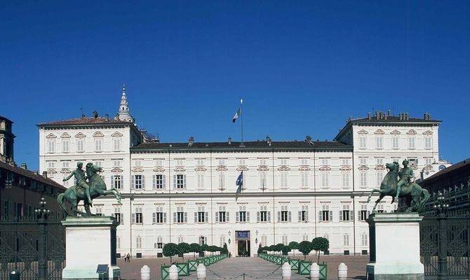Palazzo Reale (facciata), Torino. Courtesy of © MiBACT, Dir. Reg. per i Beni Culturali e Paesaggistici del Piemonte.<br />