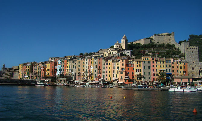 Case colorate di Portovenere<br>