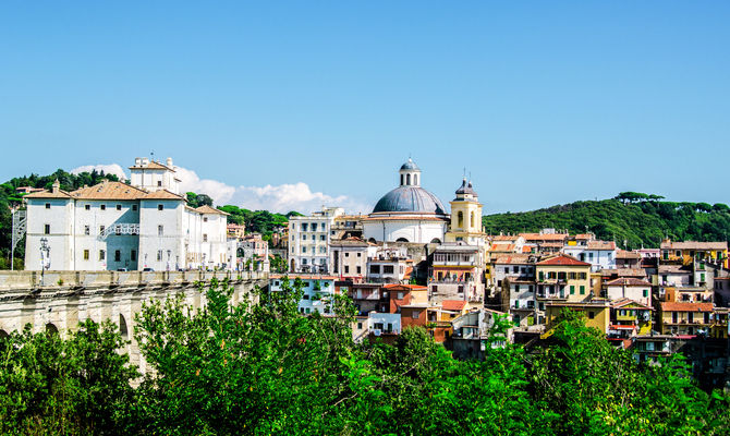 Veduta di Ariccia