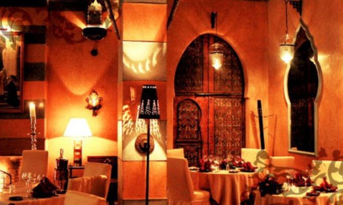 Marrakech, sala interna della Maison Arabe