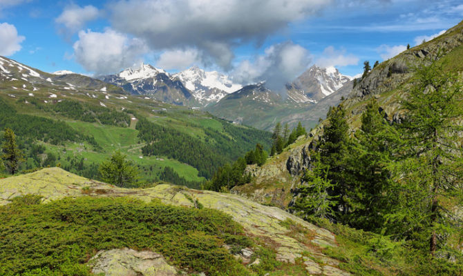 La Thuile, natura, valle d'aosta