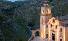 Matera chiesa di San Pietro Caveoso<br>