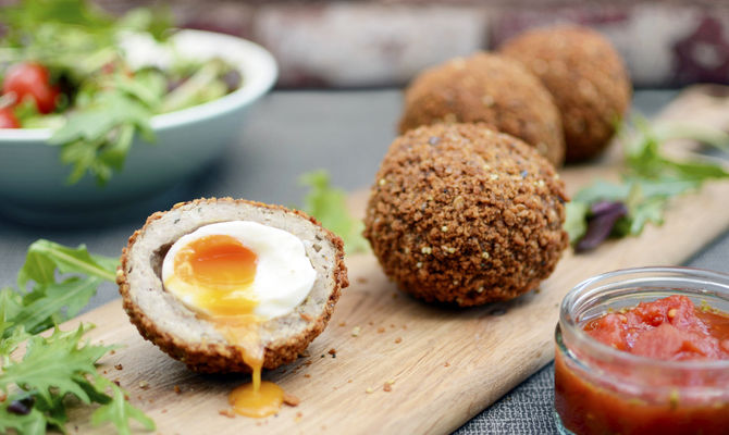 scottish eggs, uova alla scozzese