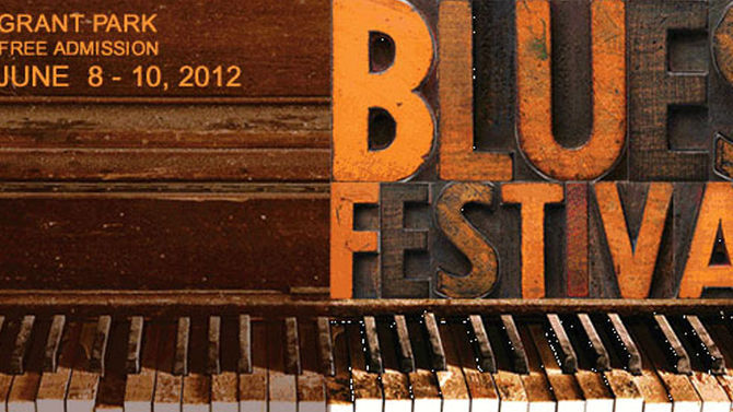 Chicago Blues Fest logo