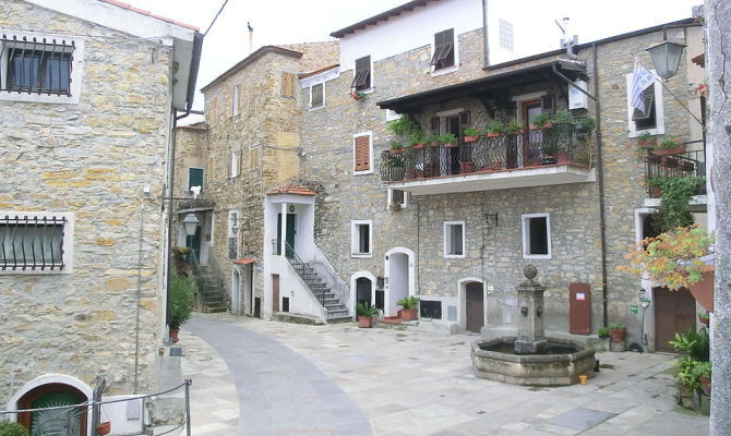 Liguria, borgo di Seborga
