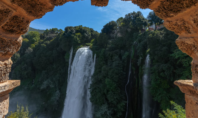 Arco sulla Cascata delle Marmore