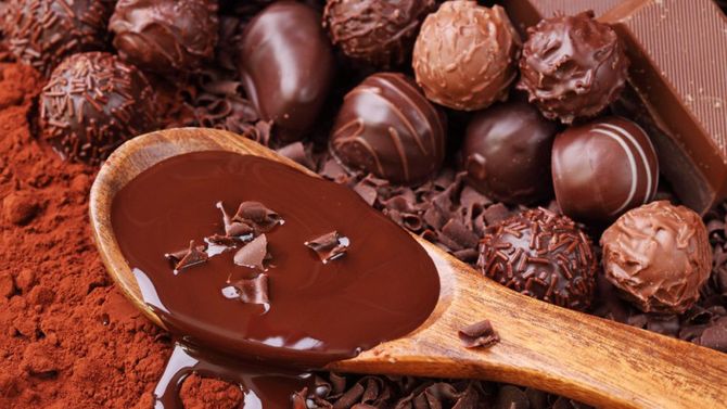 praline di cioccolato