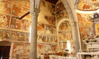 Liguria: gli affreschi del Santuario mariano più antico