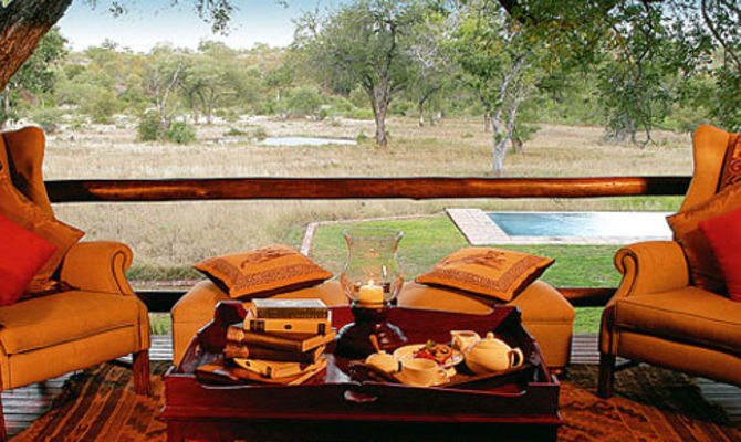 Veranda del King's Camp