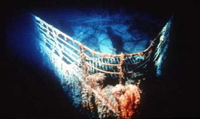Fondali del Titanic