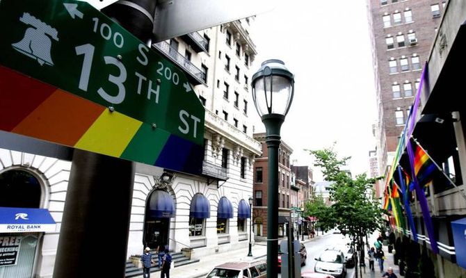 Gay street a Philadelphia