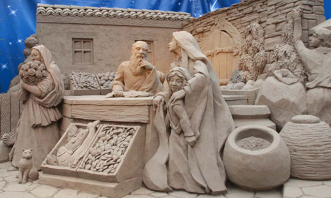 Presepe di sabbia