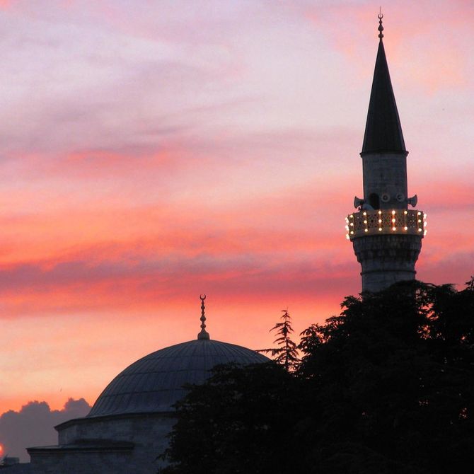 Istanbul tramonto
