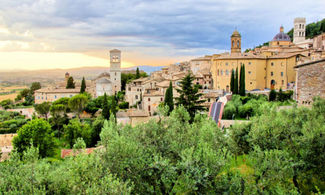 assisi,umbria,panorama