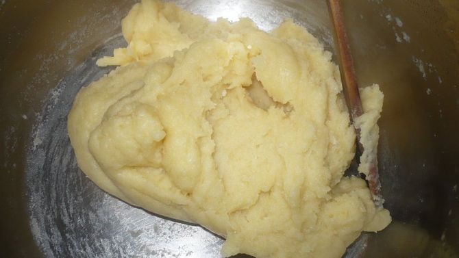 Amalgamare l'impasto