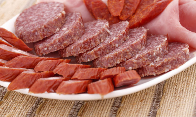 salumi, carne suina<br>