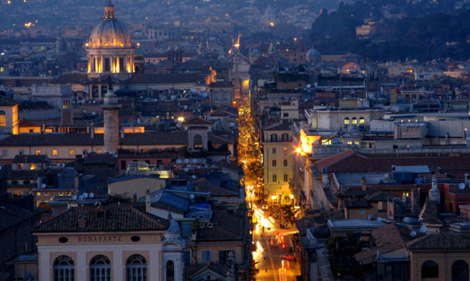 Tridente, Roma, centro storico