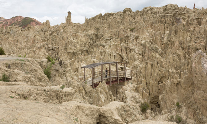 Formazioni rocciose della Valle della Luna, La Paz