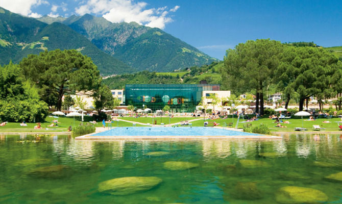 merano, terme, parco, giardini, <br>