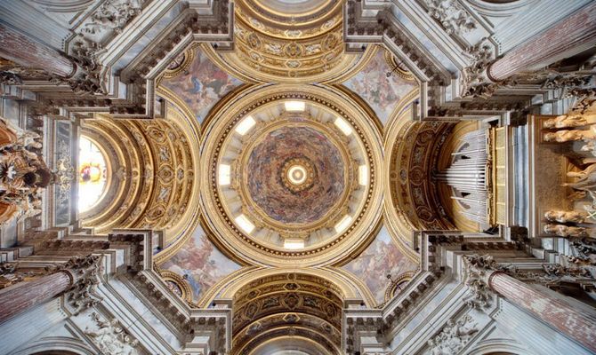 Roma Sant'Agnese in Agone interno