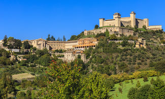 La maestosa Rocca Albornoziana di Spoleto 