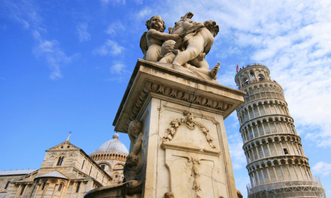 La Fontana dei Putti a Pisa