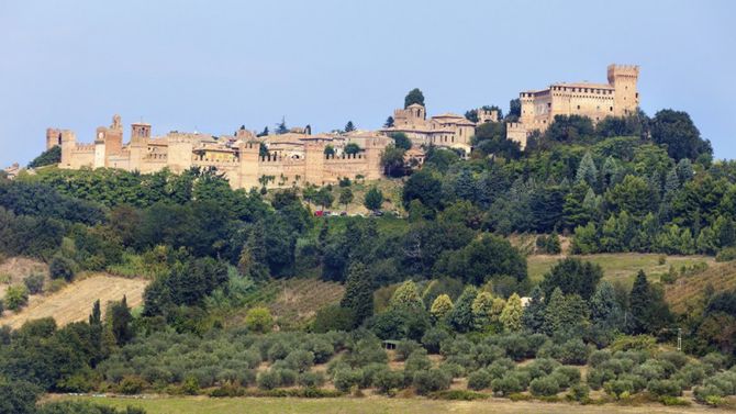 Veduta di Gradara