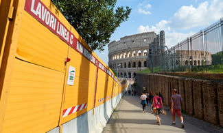 cantiere metro roma