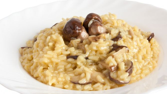 Risotto ai funghi porcini