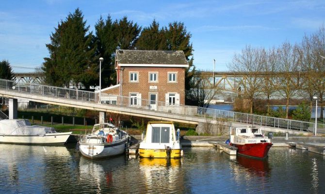 Belgio Liegi fiume Meuse