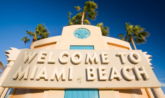 Welcome to Miami Beach<br>