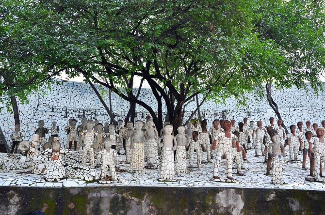 Il giardino di pietra di Nek Chand