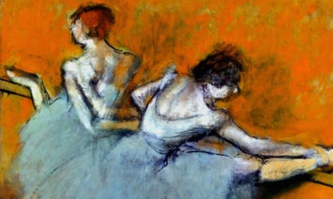 Ballerine alla sbarra<br>