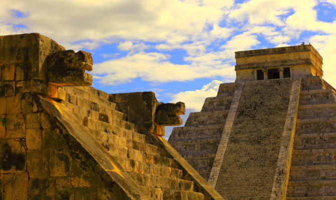 Chichen Itza, Yucatan, messico