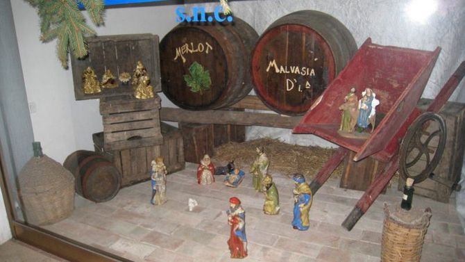 Presepe di vimini