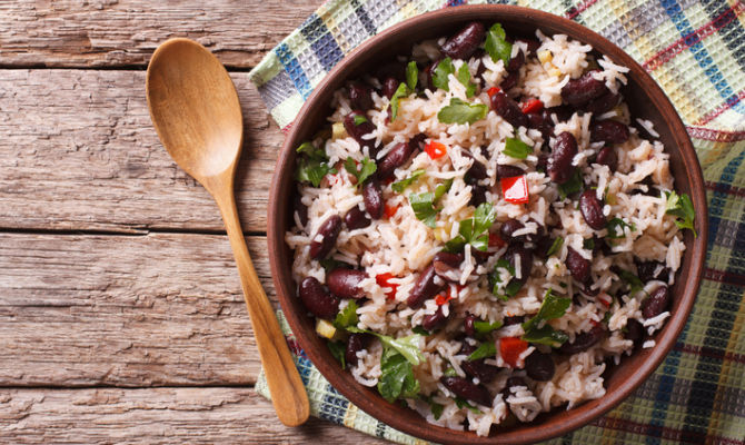 Gallo pinto, ricetta, Costa Rica