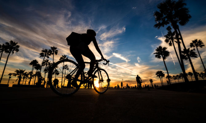 California in bici
