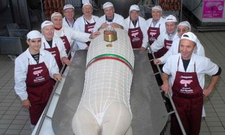 In Emilia Romagna si festeggia lo zampone più grande del mondo