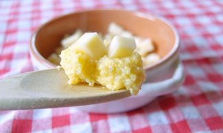 Polenta con fontina