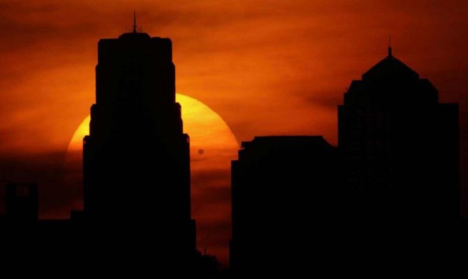 Transito di Venere sul sole - Kansas City